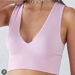 Urban outfitters out from under V neck plunge tank SZ M-bit darker than picture